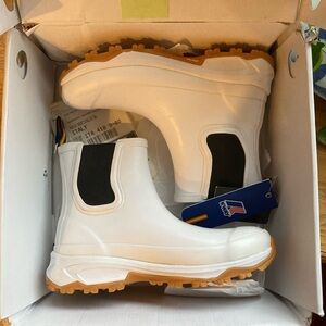 K-Way White Waterproof Boots